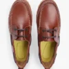 Lugged Lightweight Leather Boat Shoe