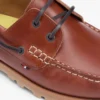 Lugged Lightweight Leather Boat Shoe