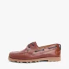 Lugged Lightweight Leather Boat Shoe