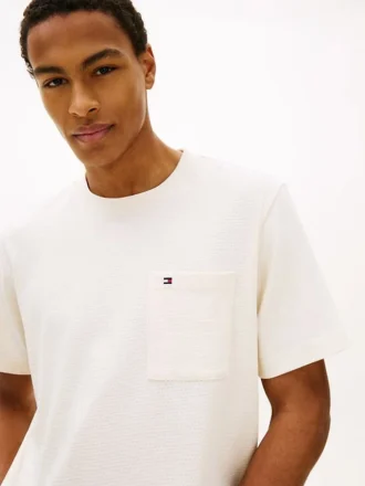 Mesh Jersey Pocket T-Shirt