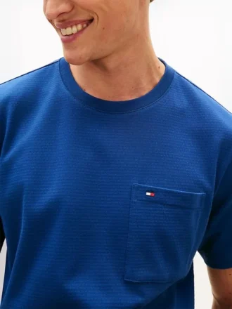 Mesh Jersey Pocket T-Shirt