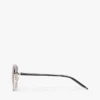 Metal Butterfly Frame Sunglasses