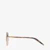 Metal Butterfly Frame Sunglasses