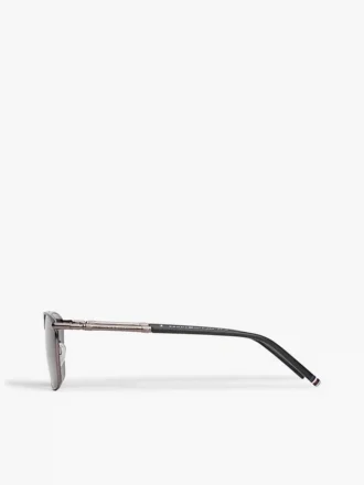 Metal Square Frame Sunglasses