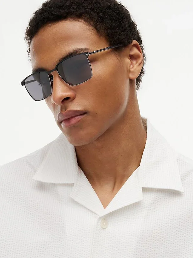 Metal Square Frame Sunglasses Metal Square Frame Sunglasses