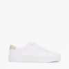 Metallic Accent Canvas Sneaker