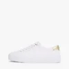 Metallic Accent Canvas Sneaker
