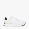 Metallic Accent Leather Runner Sneaker