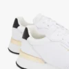 Metallic Accent Leather Runner Sneaker