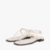 Metallic Accent Leather Sandal Metallic Accent Leather Sandal