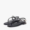 Metallic Accent Leather Sandal Metallic Accent Leather Sandal
