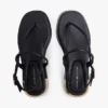 Metallic Accent Leather Sandal Metallic Accent Leather Sandal
