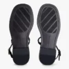 Metallic Accent Leather Sandal Metallic Accent Leather Sandal