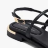 Metallic Accent Leather Sandal Metallic Accent Leather Sandal