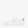 Metallic Heel Canvas Sneaker
