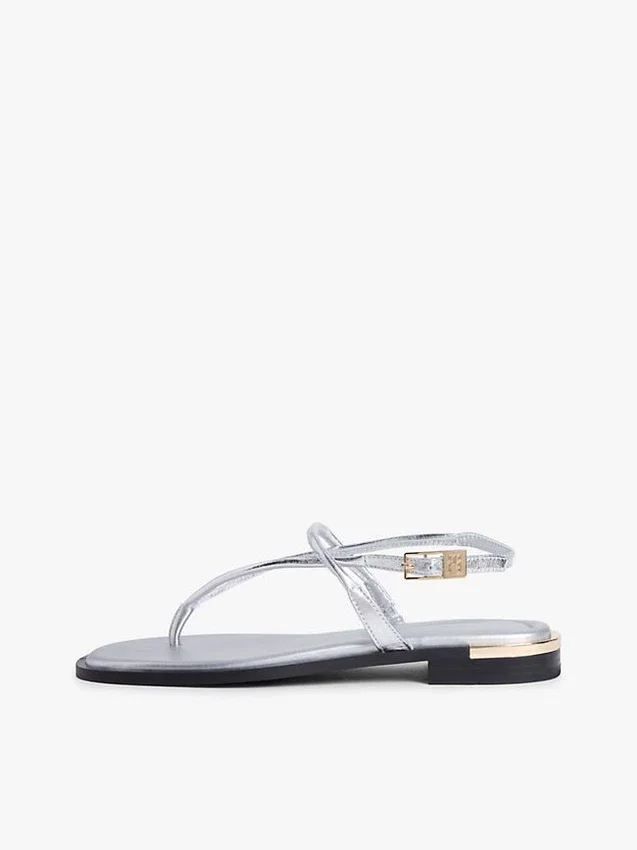 Metallic Leather Sandal Metallic Leather Sandal