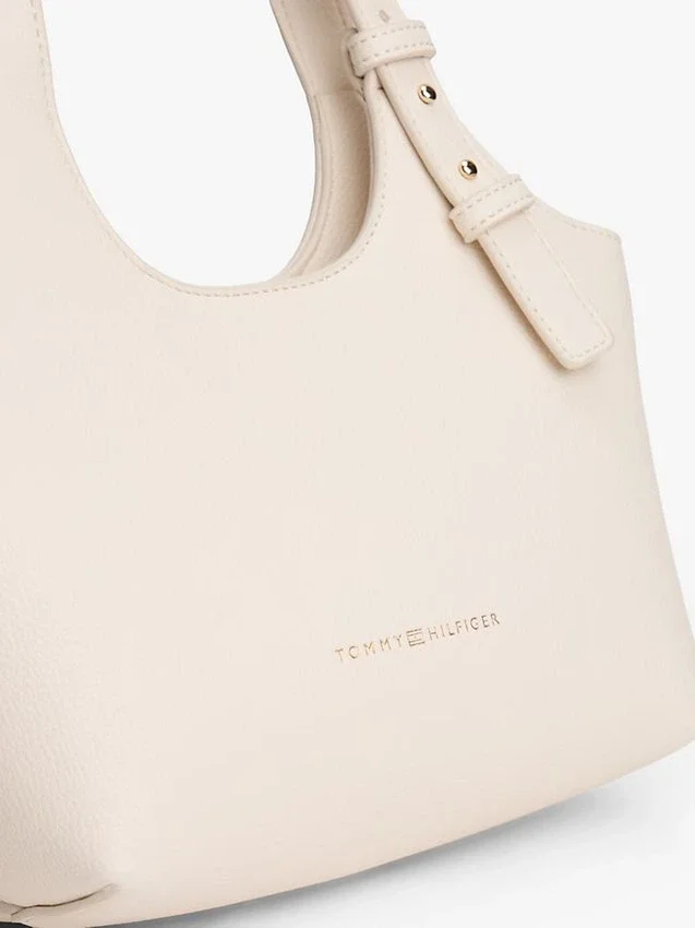 Metallic Logo Pebbled Mini Tote Bag Metallic Logo Pebbled Mini Tote Bag