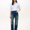 Mid-Rise Loose Straight Jean