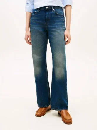 Mid-Rise Loose Straight Jean