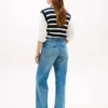 Mid-Rise Loose Straight Jean