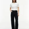 Mid-Rise Selvedge Loose Straight Jean