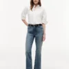 Mid-Rise Stretch Bootcut Jean
