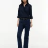 Mid-Rise Stretch Bootcut Jean