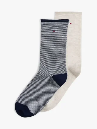 Mini Stripe Trouser Sock 2-Pack