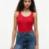 Mixed-Knit Tank Top Mixed-Knit Tank Top