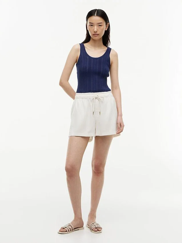 Mixed-Knit Tank Top Mixed-Knit Tank Top