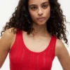 Mixed-Knit Tank Top Mixed-Knit Tank Top