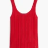 Mixed-Knit Tank Top Mixed-Knit Tank Top