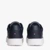 Mixed Media Leather Court Sneaker Mixed Media Leather Court Sneaker
