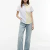 Mixed-Stripe Stretch Oxford Shirt