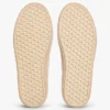 Mixed-Texture Canvas Platform Sneaker