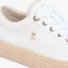 Mixed-Texture Canvas Platform Sneaker Mixed-Texture Canvas Platform Sneaker