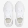 Mixed-Texture Chunky Leather Sneaker