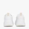Mixed-Texture Chunky Leather Sneaker