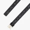 Monogram-Buckle Jacquard Belt Monogram-Buckle Jacquard Belt