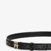 Monogram-Buckle Jacquard Belt Monogram-Buckle Jacquard Belt