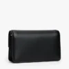 Monogram Clasp Pebbled Flap Clutch Monogram Clasp Pebbled Flap Clutch