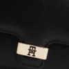 Monogram Clasp Pebbled Flap Clutch Monogram Clasp Pebbled Flap Clutch