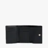Monogram Clasp Pebbled Trifold Wallet Monogram Clasp Pebbled Trifold Wallet