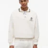 Monogram Crest Rugby Polo Sweatshirt Monogram Crest Rugby Polo Sweatshirt