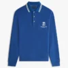Monogram Crest Rugby Polo Sweatshirt Monogram Crest Rugby Polo Sweatshirt