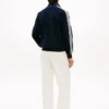 Monogram Crest Velour Track Jacket