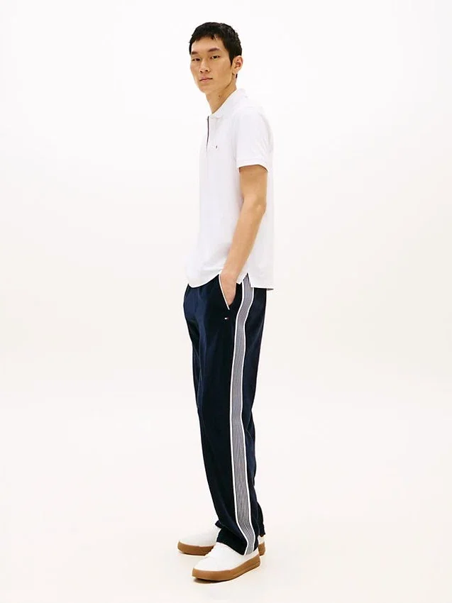Monogram Crest Velour Track Pant Monogram Crest Velour Track Pant