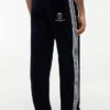 Monogram Crest Velour Track Pant Monogram Crest Velour Track Pant