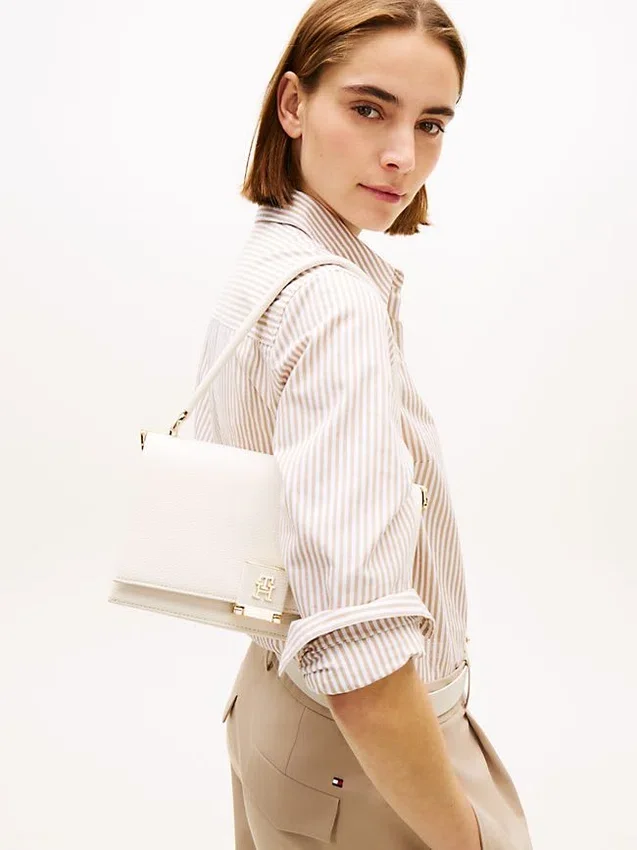 Monogram Flap-Closure Crossbody Bag Monogram Flap-Closure Crossbody Bag