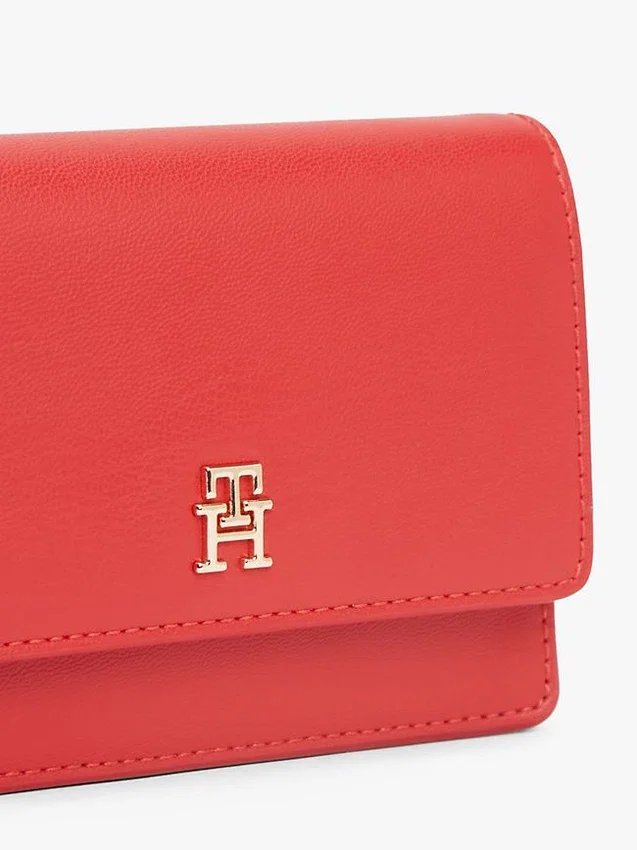Monogram Logo Flap Chain Wallet Monogram Logo Flap Chain Wallet